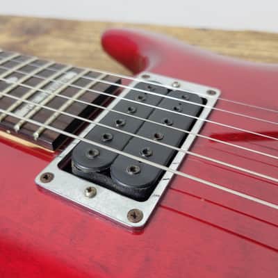 1998 Ibanez JS100 - Transparent Red image 10