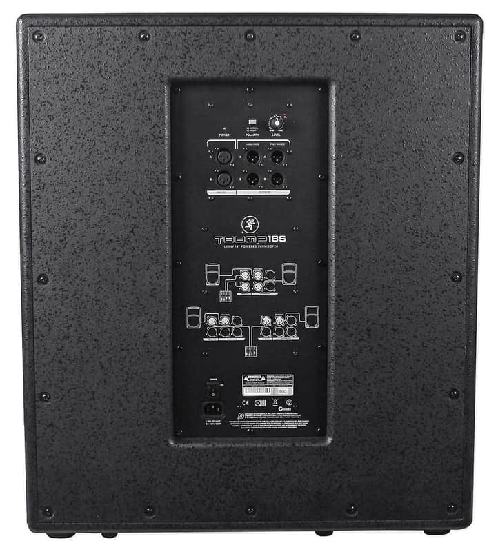 Mackie Thump18S 1200-Watt 18" Powered Subwoofer image 3