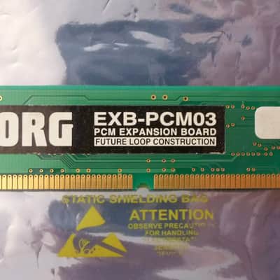 Mint & Tested Working Korg Exb-PCM03 ExbPCM-03 FUTURE LOOP CONSTRUCTION Expansion Board Sound ROM Card (Triton Floppy Avail.) Exb-PCM3 ExbPCM-3 ExbPCM03 ExbPCM3 for Triton, Studio, Rack, Karma Keyboard Synth / Synthesizer. Minty Condition. SAFE Shipping!