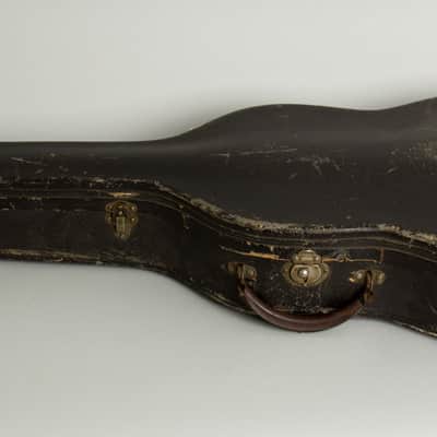 National Style 4 Tricone Squareneck Resophonic Guitar (1932), ser. #2601, original black hard shell case. image 11