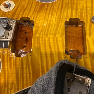 Gibson 1959 RI Lefty Les Paul Standard Lemon Burst R9 Left Handed 2022 - Lemon Burst image 6