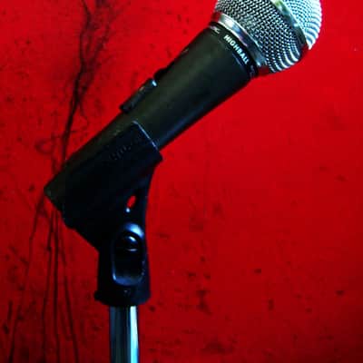 Vintage 1980's Realistic Highball / Shure SM58 Handheld Cardioid Dynamic Microphone Low Z w accessories # 2 image 9