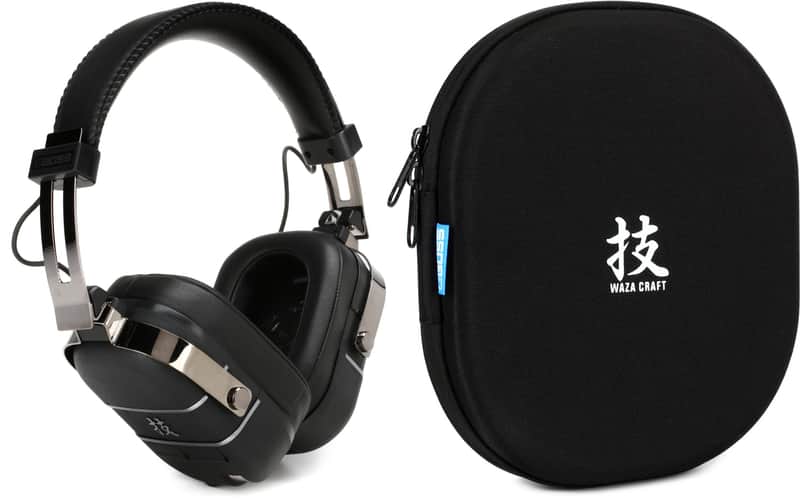 Boss Waza-Air Bass Guitar Wireless Headphone Amp  Bundle with Boss CB-WZ-AIR Carrying Case for Waza-Air image 1