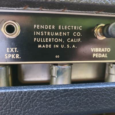 Fender Tremolux Amp 1963 - 1966 - Black face image 7