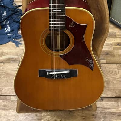 Terada W-513 - 12 String - "Hummingbird" Acoustic Guitar - Made in Japan image 1
