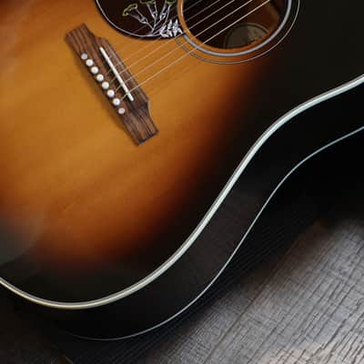 Lefty Minty! 2024 Gibson Hummingbird Dreadnought Acoustic Guitar Dark Sunburst + OHSC image 6