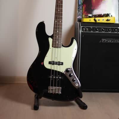 Fernandes Jazz Bass - black image 3