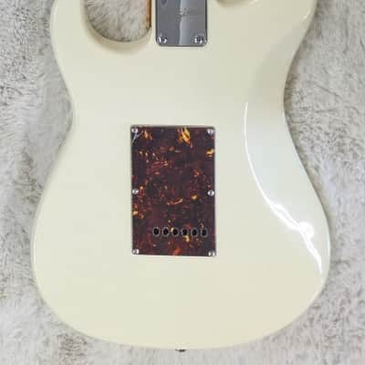 Tagima Model TG530-OWH Double Cutaway Electric Guitar in Olympic White Finish image 3