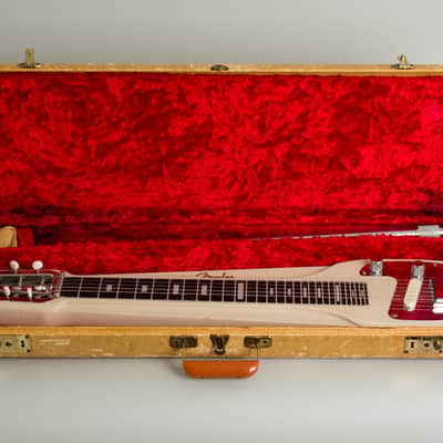 Fender  Studio Deluxe High Steel Electric Guitar (1956), ser. #00372, original tweed hard shell case. image 10
