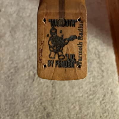 Warmoth Roasted Maple Neck 22 Fret 2020 - clear satin image 3