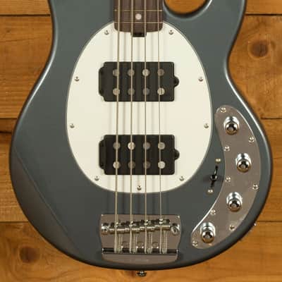 Sterling RAY34HH StingRay HH Bass - Charcoal Frost image 3