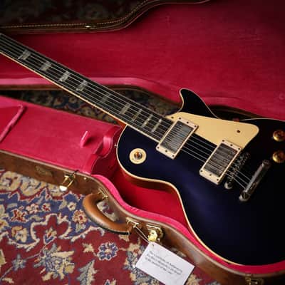 2023 Gibson USA Les Paul Custom Shop 57 Reissue VOS Candy Apple Blue image 2