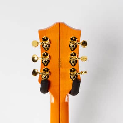 Gretsch G6120T-55 Vintage Select '55 Chet Atkins Hollow Body with Bigsby 2023 Vintage Orange Stain image 4
