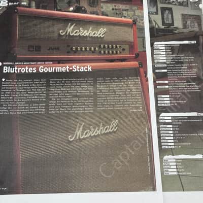 2008 Marshall - JVM 205 HRB - Limited Edition Red Baketweave - ID 6067 image 10