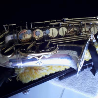 Jupiter JAS-869 Alto with Solid Silver Neck image 3