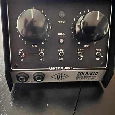 Universal Audio Solo/610 - User review - Gearspace