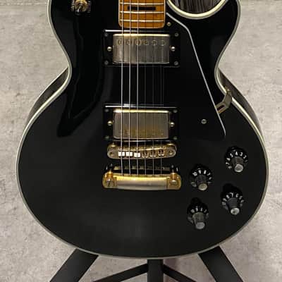 Aims Les Paul Custom Copy 1970s Black image 1