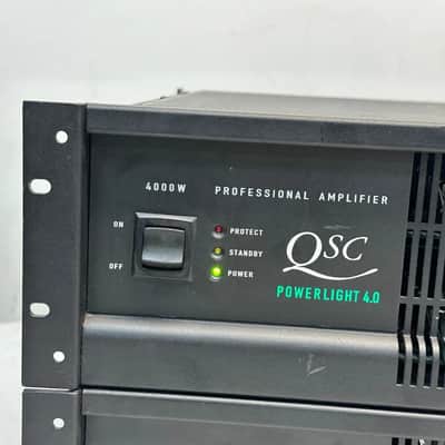 QSC POWERLIGHT 4.0 PROFESSIONAL POWER AMPLIFIER #AV6002-5 (ONE) THS image 10