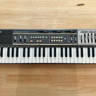 Casio MT-100 Casiotone 49-Key Synthesizer 1980s - Gray