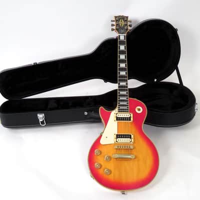 1977 Gibson Les Paul Custom Left Handed Vintage Players Condition - Cherry Sunburst Finish & Ebony Fingerboard - Lefty! image 2