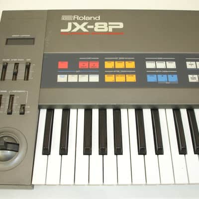 Roland JX-8P 61-Key Polyphonic Synthesizer Keyboard & PG-800 Programmer image 3
