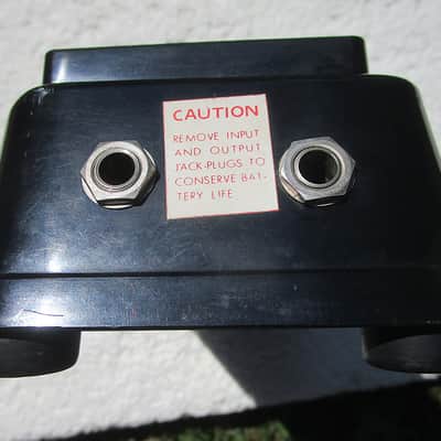 Univox Uniwah Wah Wah Pedal, 1960's, Japan, Unplayed image 2