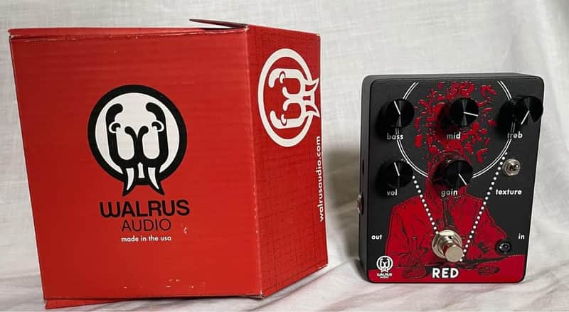 Walrus Audio RED High-Gain Distortion 2017 - Black / Red Scientist image 1