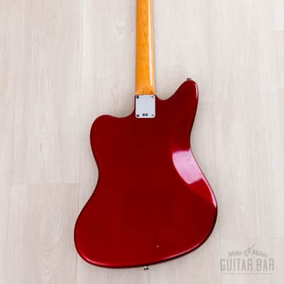 2000 Fender American Vintage '62 Jaguar Yamano, Candy Apple Red w/ Matching Headstock, Case & Tags image 3