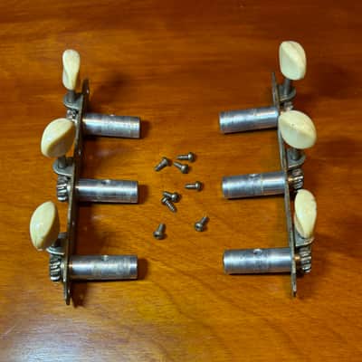 Gibson Classical tuning machine set 60’s - Nickel image 1