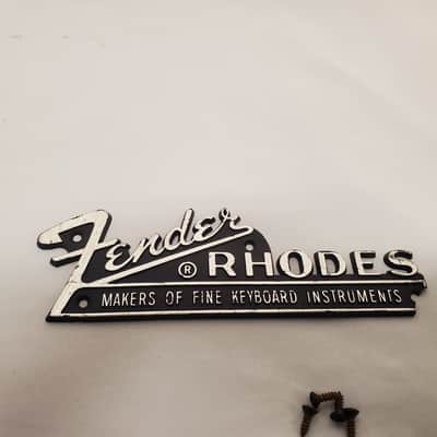 Original vintage Fender Rhodes logo 70's image 2