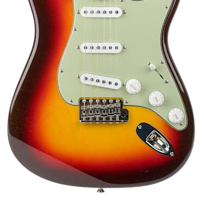 New Fender Custom Shop 1959 Stratocaster NOS 3-Color Chocolate Sunburst w/Texas Special Pickups #CZ589297 image 3