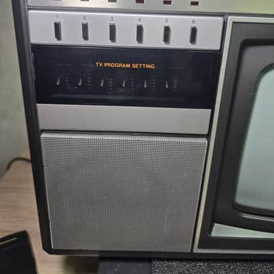 PHILIPS COMBI TC 10 ✅Serviced Rare Vintage SET TV RADIO CASSETTE RECORDER BOOMBOX +VIDEO image 12