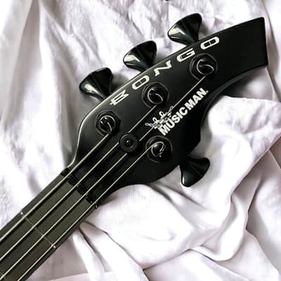 Ernie Ball Music Man Bongo 4 String HH, Stealth / Ebony image 11