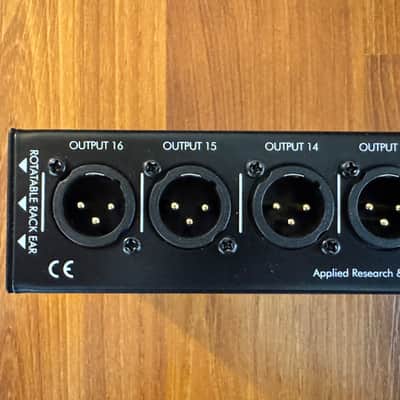 ART P16 Rackmount 16-Channel Balanced XLR Patchbay - Black (Unit E) image 4