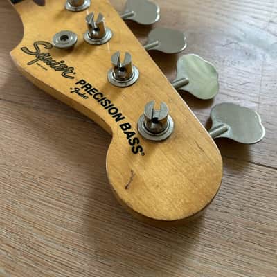 MIJ 1983 Fender Squier Precision Bass Neck - LOADED image 15