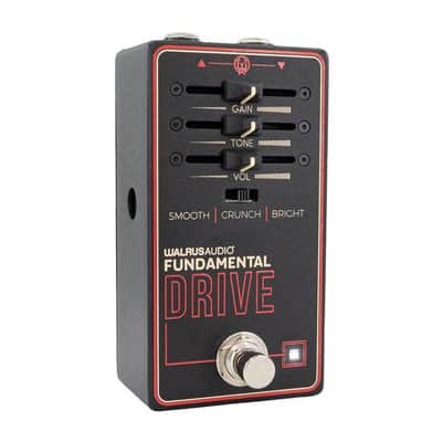 Walrus Audio Fundamental Drive Overdrive Effect Pedal image 3