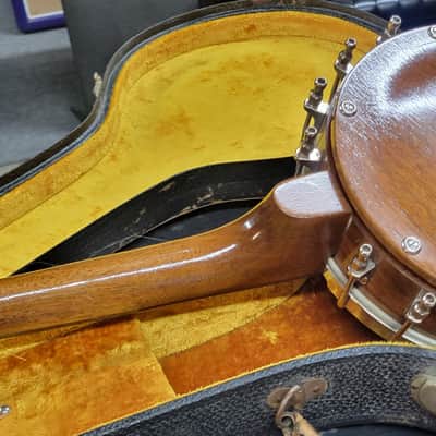 1920's Banjolele Banjo Uke, Gibson UB? pretty clean w original hard case image 6