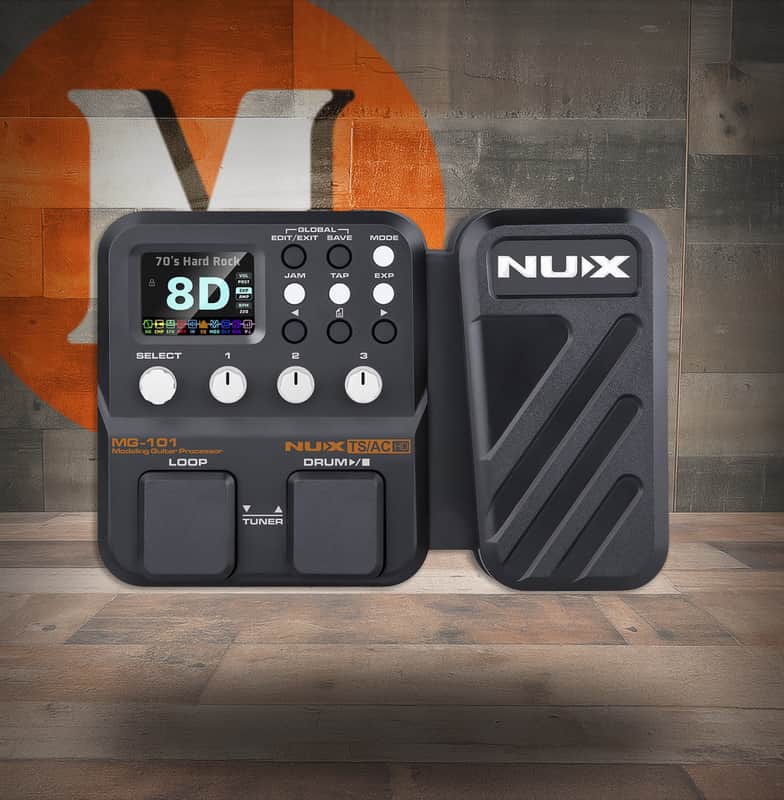 NUX Modelling Guitar Processor (NUX MG101) image 1