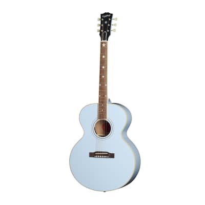 Epiphone J-180 LS Frost Blue - Acoustic Guitar image 1