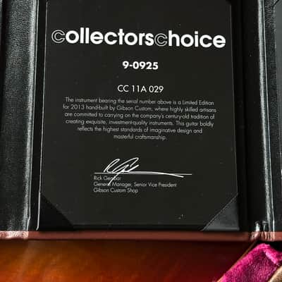 Gibson Les Paul Standard 1959 Collectors Choice #11 Rosie Custom Shop image 7