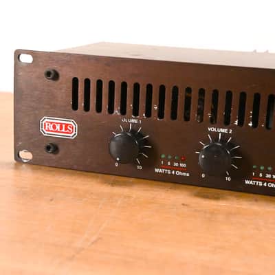 ROLLS RA2100b Two-Channel Power Amplifier CG010GF image 4