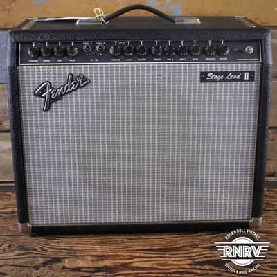 Fender Stage Lead II 2-Channel 100-Watt 1x12" Solid State Guitar Combo 1986 - 1987 - Black image 2