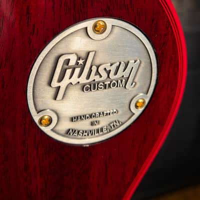 STUNNING Gibson 2024 Custom Shop Les Paul Custom Red Widow w/ OHSC AMAZING! image 24