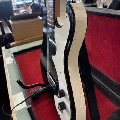 1960's Silvertone 1448 Semi-Hollowbody Electric Guitar with Built-In Tube Amp Hard Case image 5