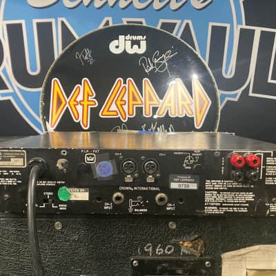 Def Leppard's Adrenalize Tour Crown MA1200 Audio Amplifier 2-Channel 320-Watt (DL #5029) image 7