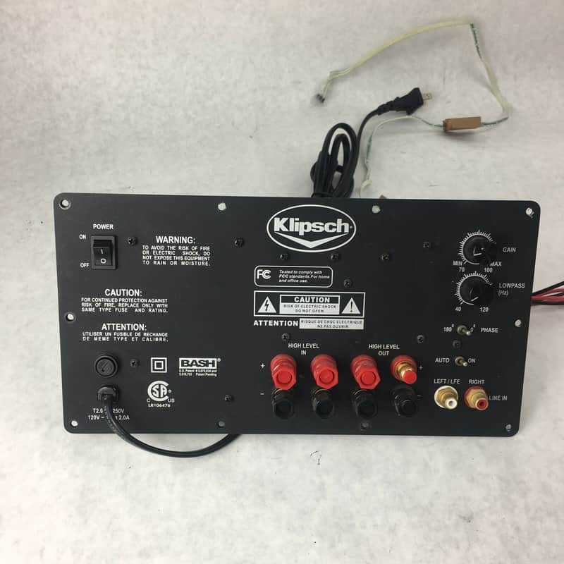 Klipsch Synergy Sub-10 Replacement Amplifier 119510 image 1