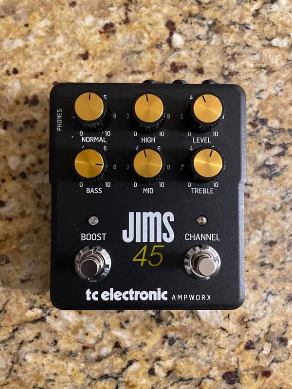 TC Electronic Ampworx Vintage Series JIMS 45 2023 - Present - Black image 1