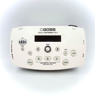 Boss VE-5-WH Vocal Performer White Vocal Effect Processor Z3C5861 image 2