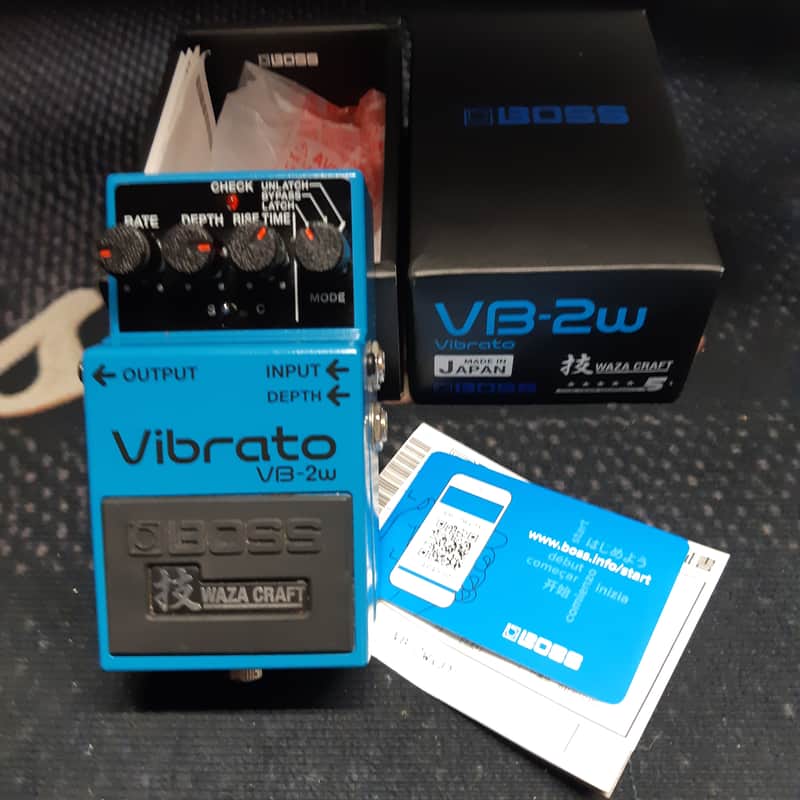 Boss VB-2W Waza Craft Vibrato SEP 2023 MIJ with BOX image 1