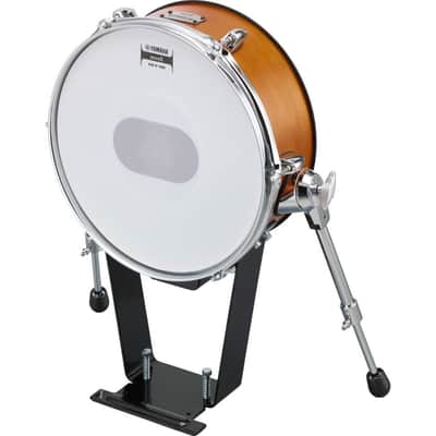 Yamaha 12" Electronic Mesh Kick Pad Tower Real Wood image 2